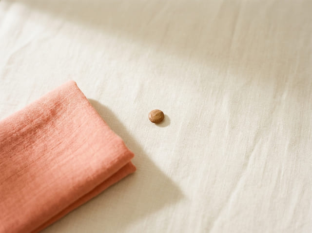 A lentil, the size of a baby at week 6