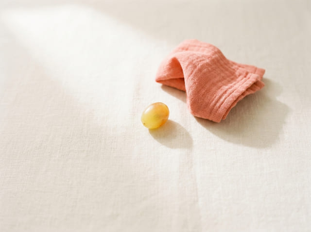 A grape, the size of a baby at week 9